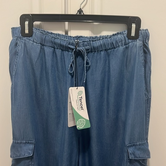 NWT Love tree Tencel Cargo Pants - Picture 6 of 7